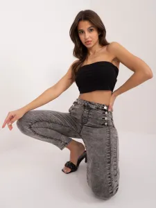 Trousers jeans-NM-SP-M516.38P-dark grey