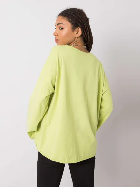 Blouse-DHJ-BZ-21103.06P-lime green