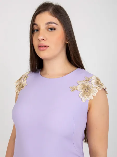 Dress-LK-SK-506605.31P-Light Purple