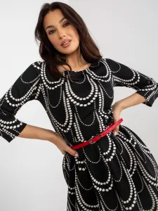 Dress-LK-SK-509089.01P-black-white