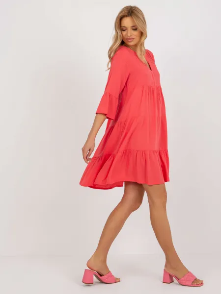 Dress-D73761M30214C-coral