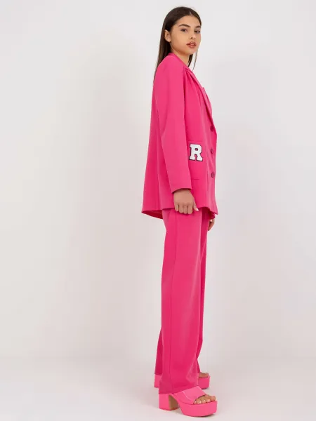 Blazer-LK-MA-509239.40P-Dark Pink