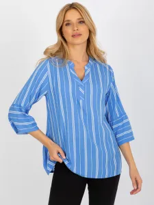 Blouse-D73771M11062C-blue