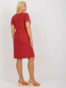 Dress-LK-SK-506309.50-burgundy