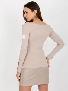 Blouse-TW-BZ-OB-048.08-dark beige