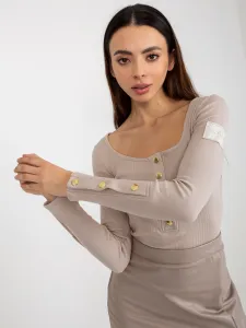 Blouse-TW-BZ-OB-048.08-dark beige