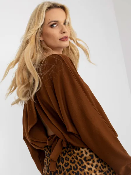 Blouse-TW-BZ-BE-M327.29-brown