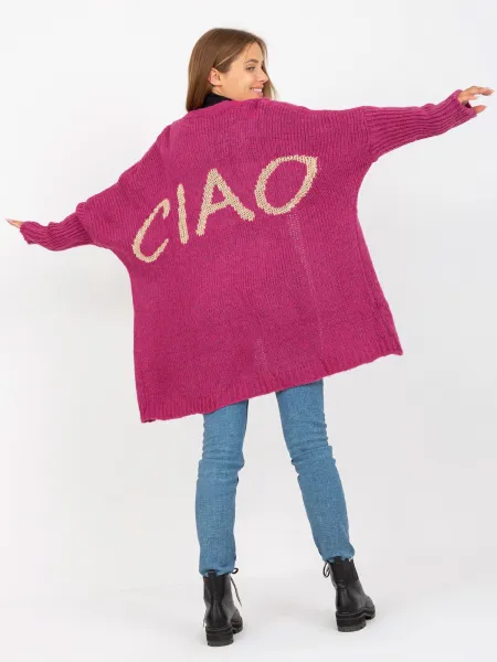 Cardigan-TW-SW-BI-M2201.87-fuchsia
