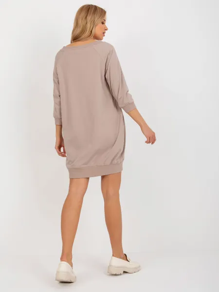Dress-RV-SK-7203.35P-dark beige