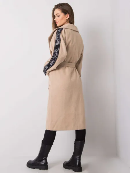 Coat LK-PL-508316.95P-beige