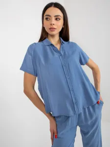 Blouse-D73761M11063B-blue