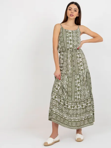 Dress-D73771R30313B-khaki
