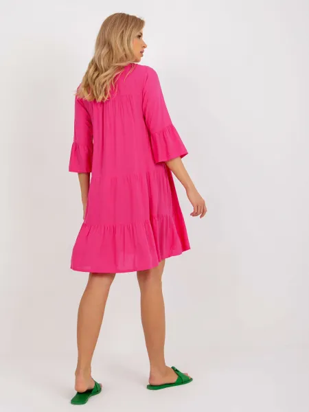 Dress-D73761M30214B-fuchsia