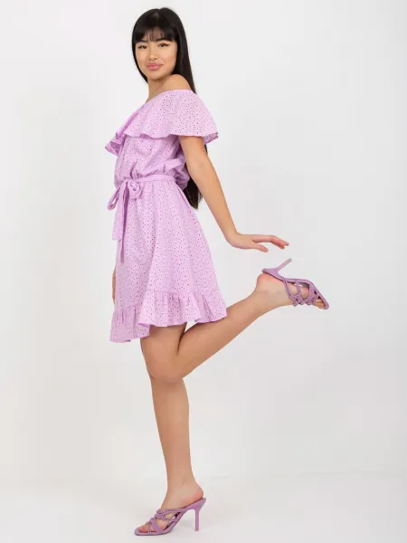 Dress-LK-SK-508610.23-light purple
