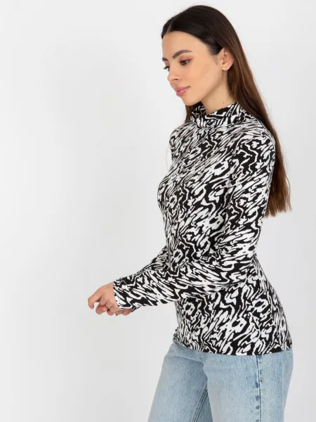 Blouse-LK-BZ-509197-1.51P-white-black