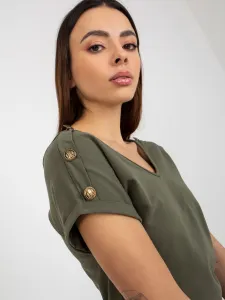 Blouse-TW-BZ-BL-1006.56-dark khaki