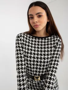 Dress-TW-SK-BL-1007.32P-black-white