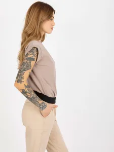T-shirt-RV-TS-4833.22X-dark beige