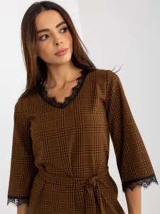 Dress-LK-SK-507871.32P-brown