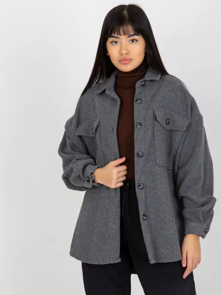 Shirt-DN-KS-4005.99P-dark gray