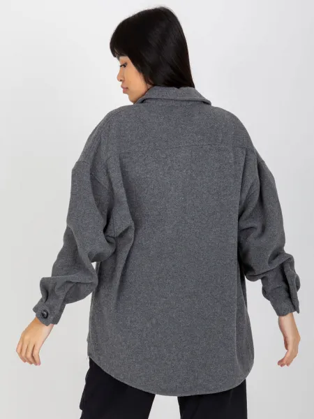 Shirt-DN-KS-4005.99P-dark gray