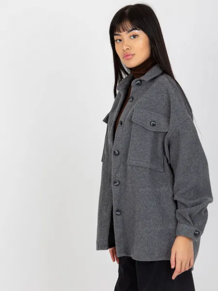 Shirt-DN-KS-4005.99P-dark gray