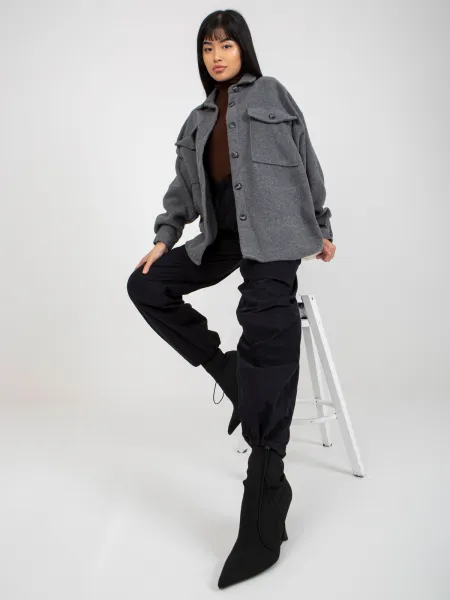 Shirt-DN-KS-4005.99P-dark gray