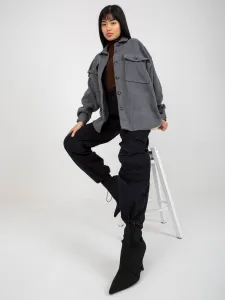 Shirt-DN-KS-4005.99P-dark gray