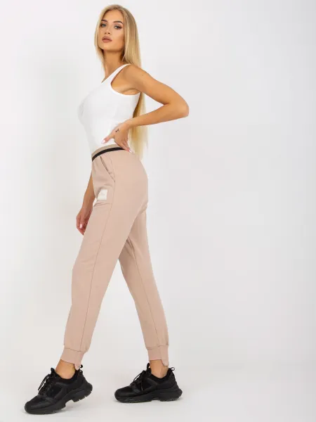 Sweatpants-TW-DR-OB030.57-beige