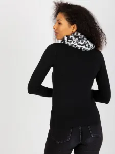 Scarf-AT-KM-ENEC-B63.33P-white-black