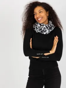 Scarf-AT-KM-ENEC-B63.33P-white-black