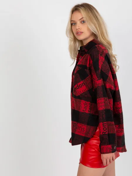Shirt-DN-KS-3990.95P-black-red