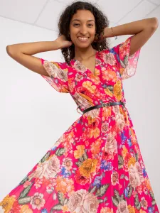 Dress-DHJ-SK-13162.92-dark pink