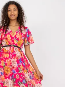 Dress-DHJ-SK-13162.92-dark pink