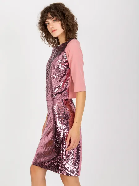 Blouse-LK-BZ-507300.88-dark pink
