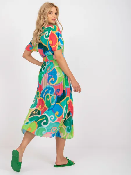 Dress-DHJ-SK-13769.66P-Green