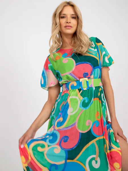 Dress-DHJ-SK-13769.66P-Green