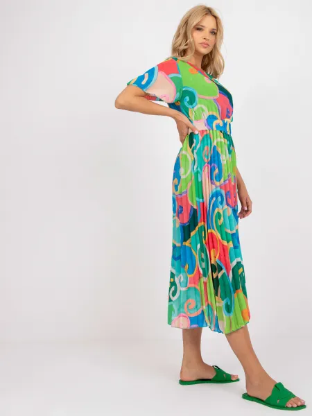 Dress-DHJ-SK-13769.66P-Green
