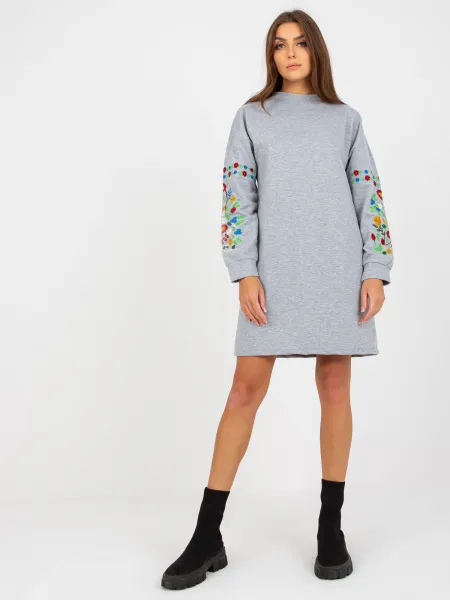 Dress-MB-SK-8023.26-gray