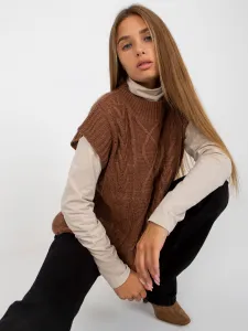 Vest-D90027W90785B2-brown