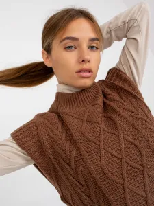 Vest-D90027W90785B2-brown