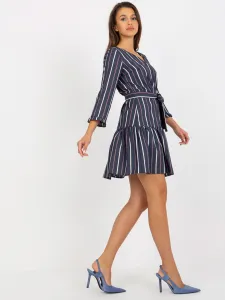 Dress-LK-SK-507973.58P-navy blue