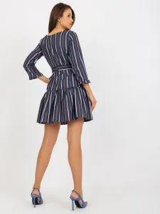 Dress-LK-SK-507973.58P-navy blue