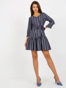Dress-LK-SK-507973.58P-navy blue