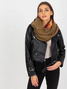Scarf-AT-KM-TS06.32P-dark beige