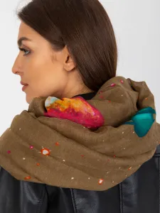 Scarf-AT-KM-TS06.32P-dark beige