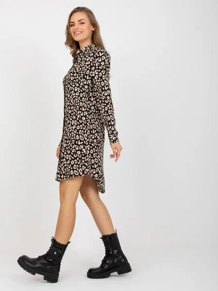 Dress-TO-SK-1103-19.01X-black-beige