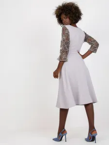 Dress-LK-SK-507860.82P-light gray