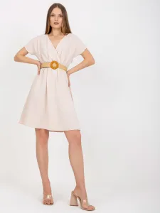 Dress-CA-SK-6308.55-light beige
