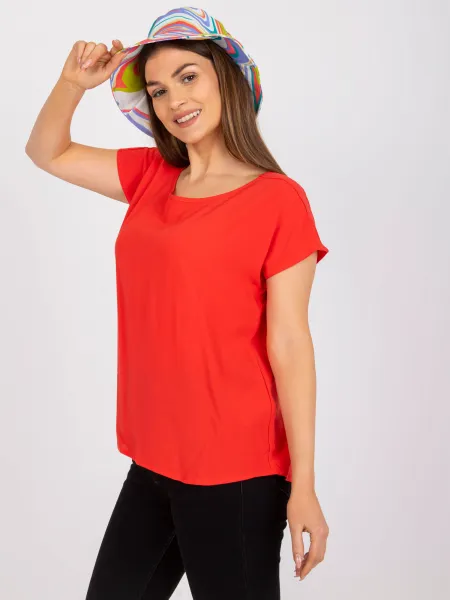 Blouse-D73761W10978G-red